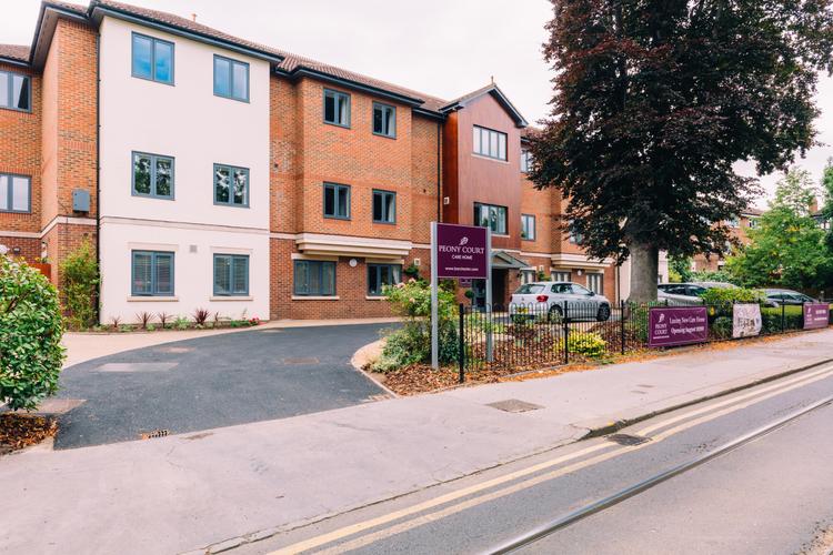 Peony Court care home in Croydon