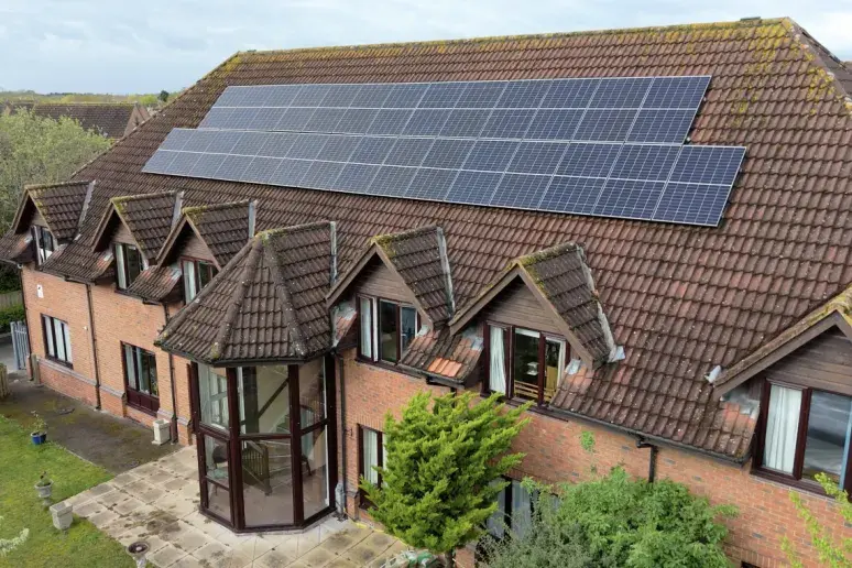 Austen House solar panels