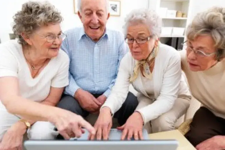 North-south divide on internet use amongst the elderly