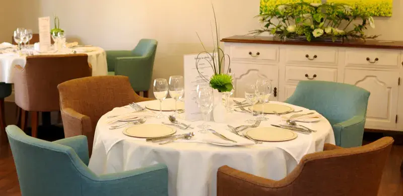 Dining room at Ashchurch View care home